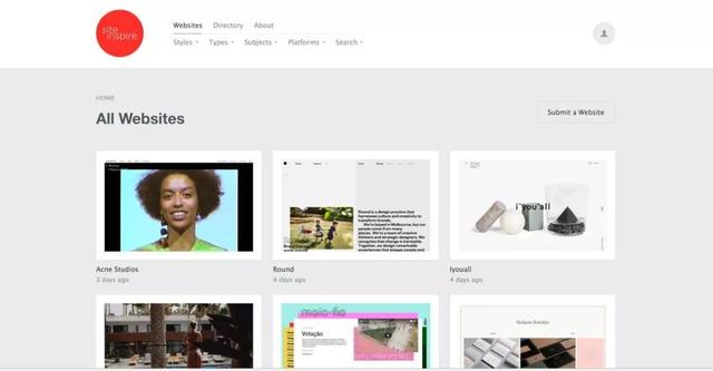 舍不得告訴你的10個(gè)網(wǎng)頁設(shè)計(jì)靈感站(要收藏)