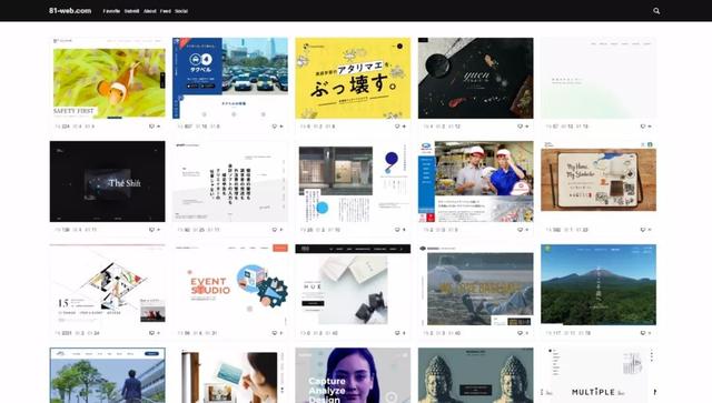 舍不得告訴你的10個(gè)網(wǎng)頁設(shè)計(jì)靈感站(要收藏)